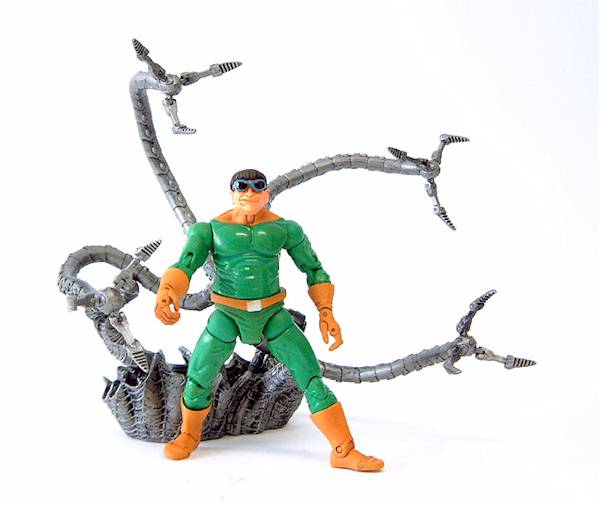 Poseable Doc Ock from Spider-Man Legends Spiderman Doctor Octopus Marvel Le...