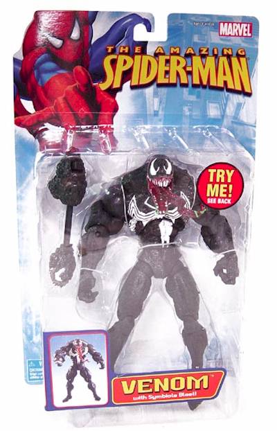 ToyBiz Marvel à Emporter Came A Spider 1997 Toy Biz Venom The Symbonite 