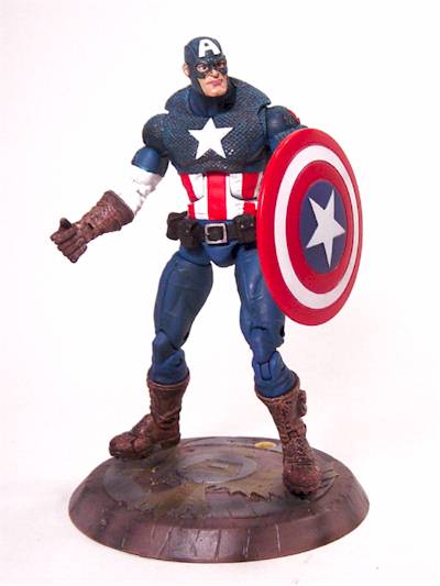 Marvel Legends Series VIII 8 Ultimate Captain America 2004 Action Figure A39 for sale online 