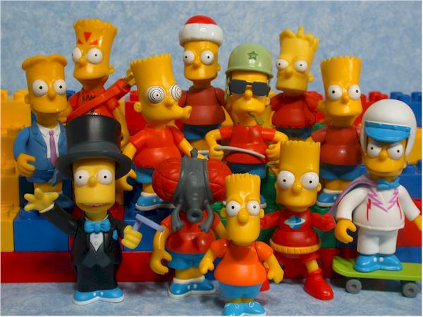 2001 Professor Fink Interactive Figure The Simpsons WOS Playmates Loose Complete 