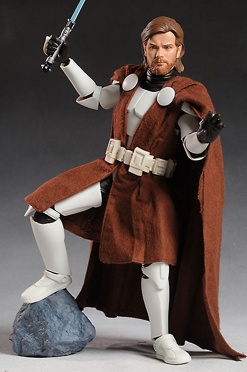 Star Wars Clone Wars General Obi-Wan Kenobi loose 