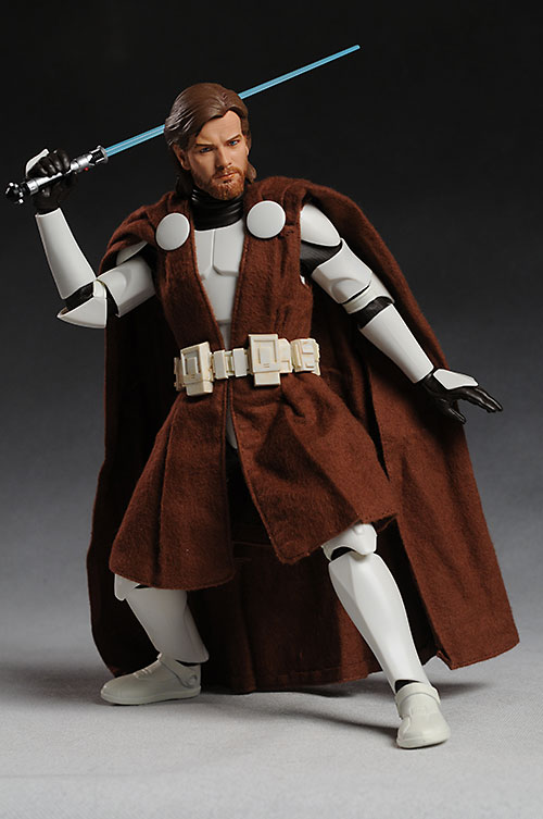 Sideshow Star Wars Obi-wan Kenobi in Clone Armor action figure