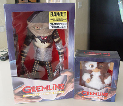 Gremlins Set a2 Santa Stripe & Gizmo  action figur Neu 