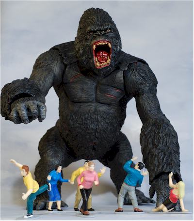 scary movie action figures