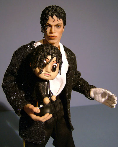 Thriller Michael Jackson Cosbaby action figures
