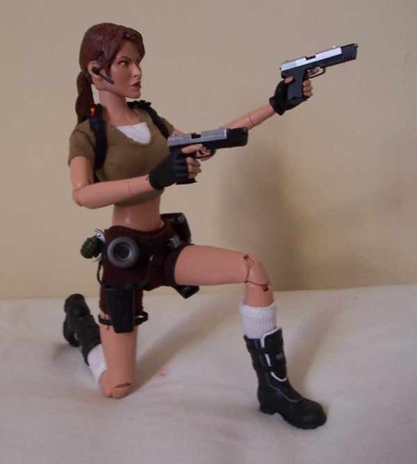 Tomb Raider Lara Croft action figure by Sideshow Collectibles