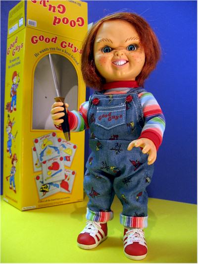 First introduced in 1988's “Childs Play”, Chucky took the idea of a killer 