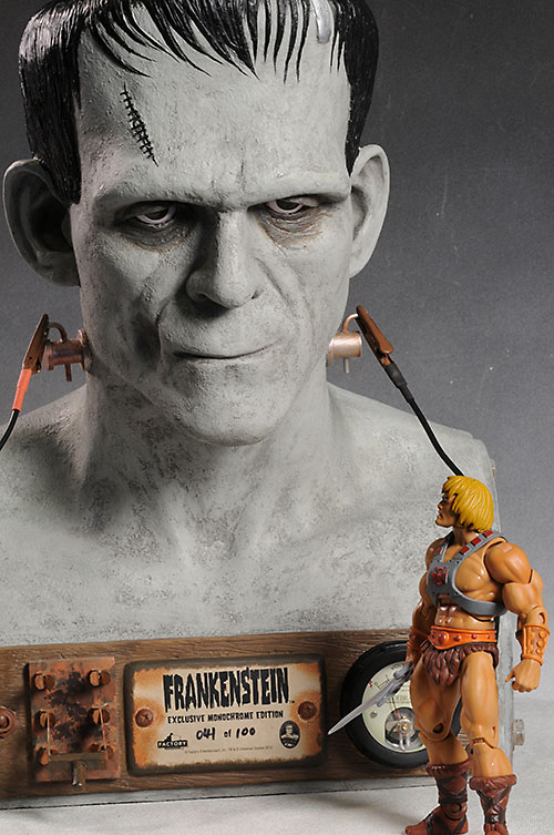 Frankenstein full scale electronic bust Another Pop Culture Collectible Review by Michael