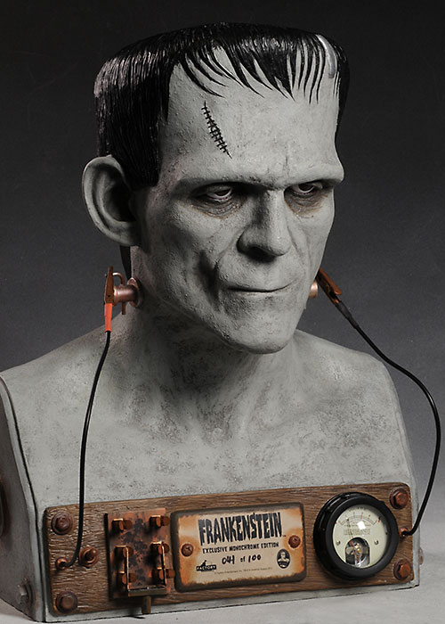 Frankenstein full scale bust by Factory Entertainment