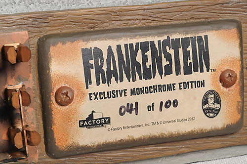 Frankenstein full scale bust by Factory Entertainment