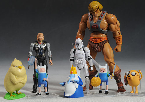 Finn and Jake Adventure Time figures by Jazwares