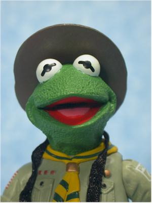 kermit frog. Frog Scout Leader Kermit