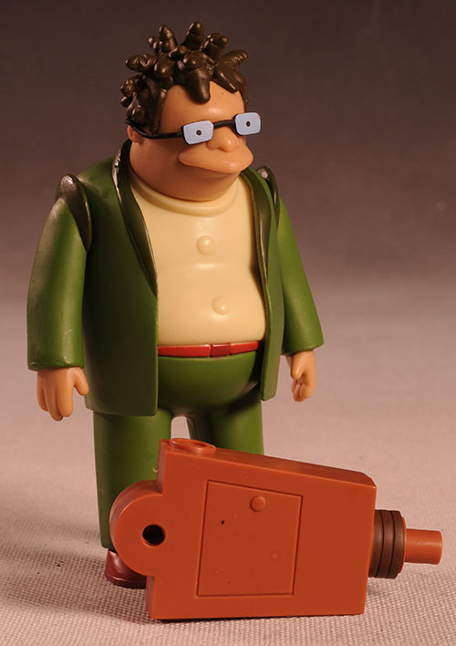 Professor Farnsworth and Hermes Futurama series 7 action figure by Toynami