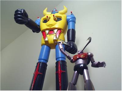 Soul of Chogokin Garada action figures - Another Toy Review by 