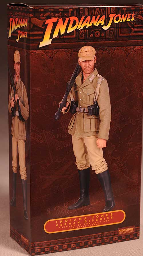 Indiana Jones in German outfit disguise action figure by Sideshow Collectibles