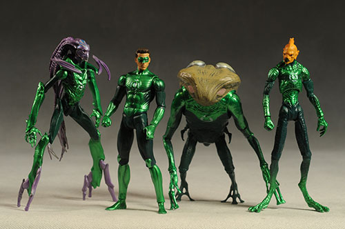 Green Lantern Movie Masters action figures by Mattel