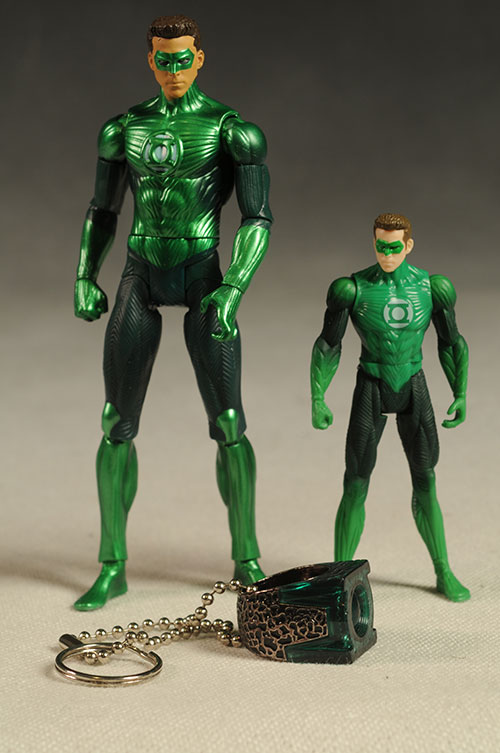 Green Lantern movie ring key chain prop replica from Toys R Us