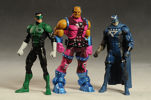 Green Lantern action figures by Mattel