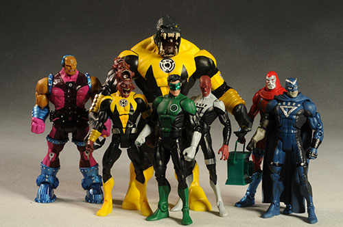 Green Lantern DC Unverse Classics wave 1 action figures from Mattel