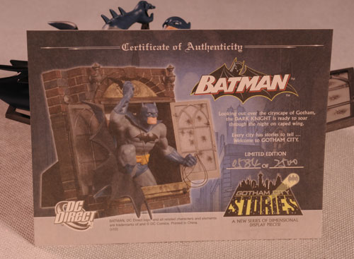 Gotham City Stories Batman statue by DC Direct