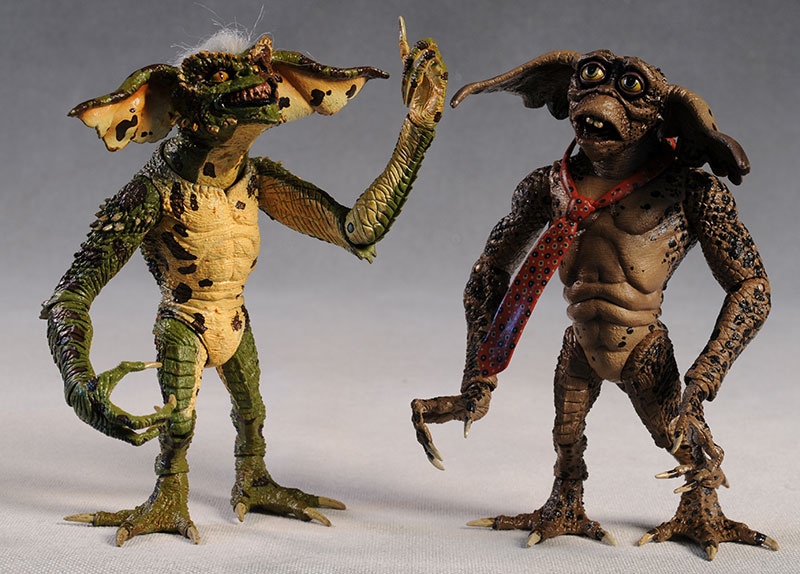 Gremlins series 2 Lenny and Phantom action figures by NECA
