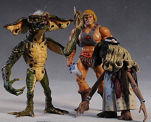 Gremlins series 2 Lenny and Phantom action figures by NECA