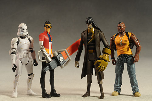 Generator Rex action figures by Mattell