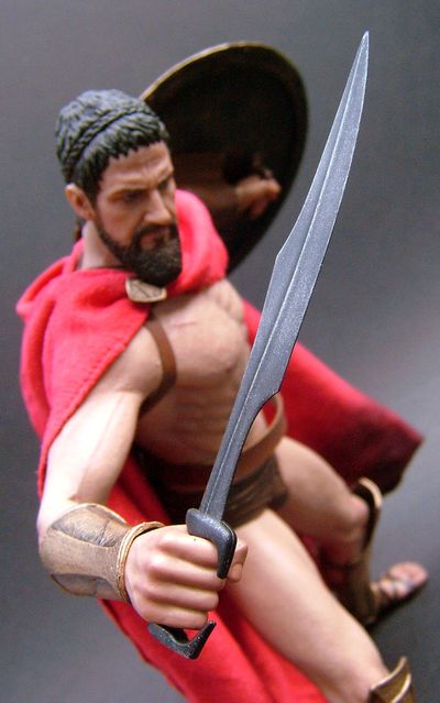 300 King Leonidas sixth scale action figure by Hot Toys