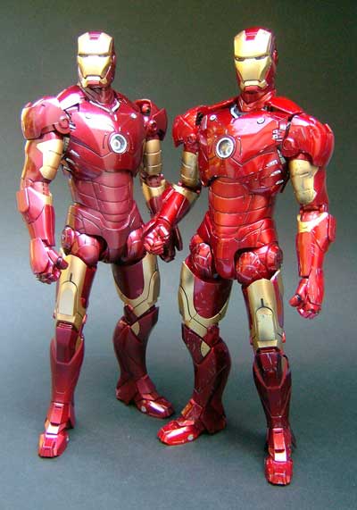 Battle Damaged Iron Man action figure by Hot Toys