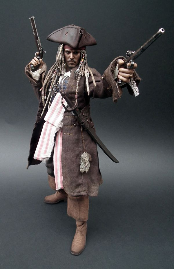 Captain Jack Sparrow Metal Figure