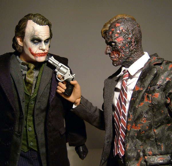 Dark Knight Two Face/Harvey Dent action figure from Hot Toys