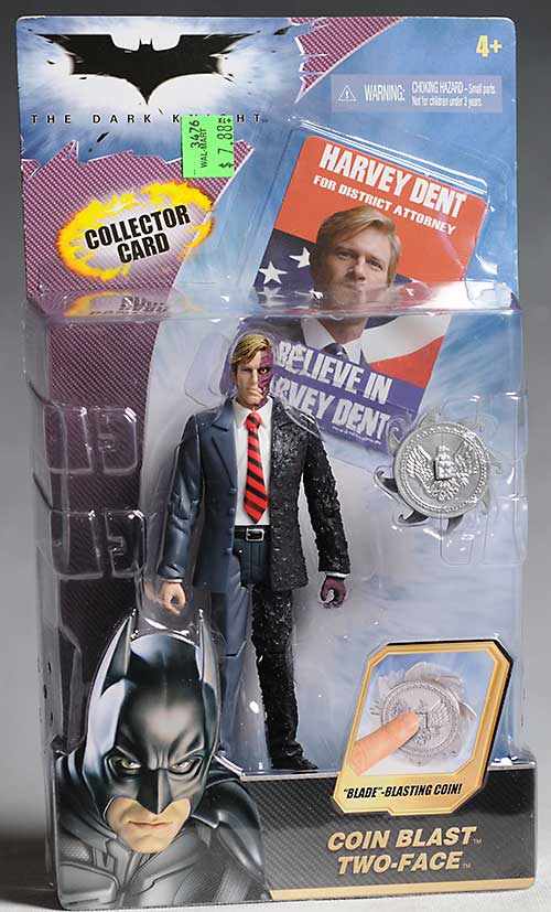 Harvey Dent Dark Knight action figure from Mattel