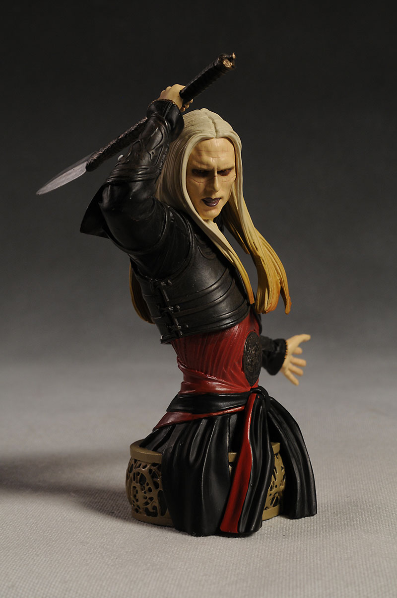 Hellboy II Hellboy and Prince Nuada mini-busts by Gentle Giant