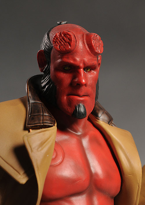 Hellboy II Hellboy and Prince Nuada mini-busts by Gentle Giant