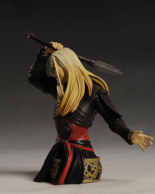 Hellboy II Hellboy and Prince Nuada mini-busts by Gentle Giant