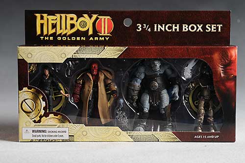 Hellboy II Mezco 3 3/4" action figures