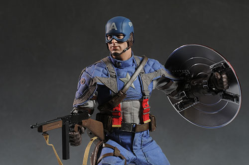 Captain America sixth scale action figure by Hot Toys