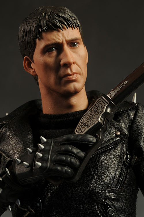 Ghost Rider Johnny Blaze action figure and Hell Cycle motorcycle by hot Toys