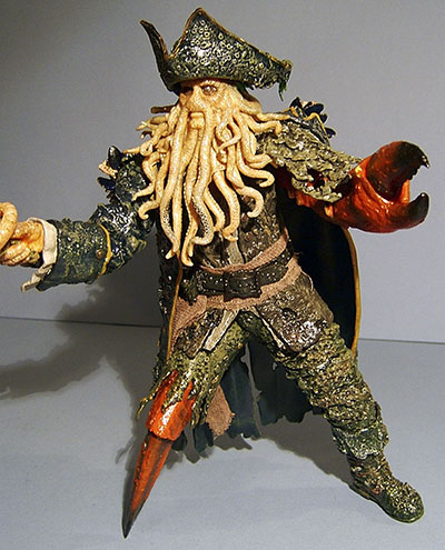 pirates of the caribbean hot toys davy jones action figure