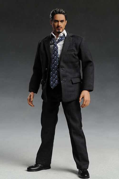 Sixth scale men's suit for Tony Stark by Hot Toys