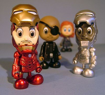 Iron Man 2 Cosbaby action figure by Hot Toys