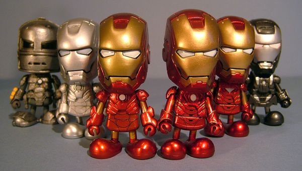 Iron Man 2 Cosbaby action figure by Hot Toys