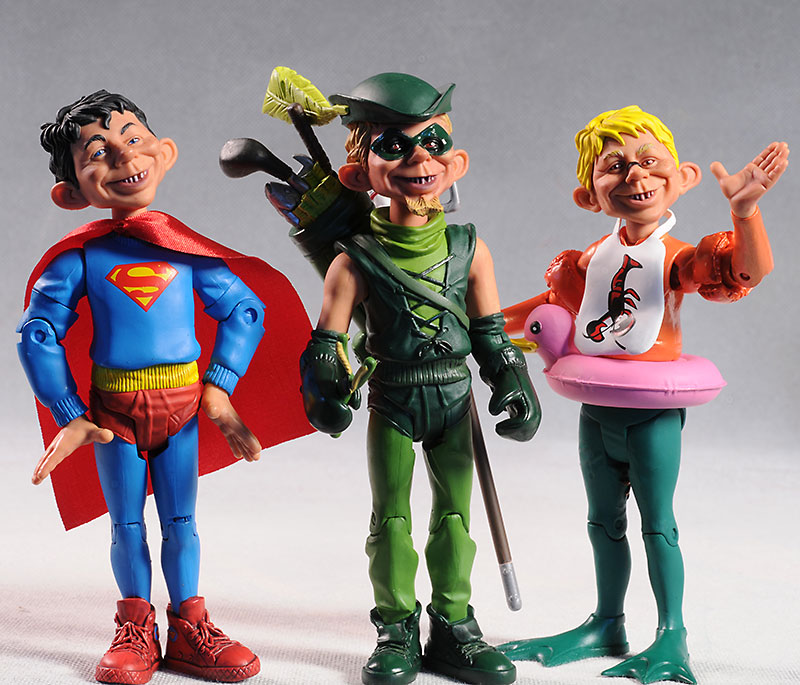 Just Us League of Stupid Heroes series 1 action figures by DC Direct