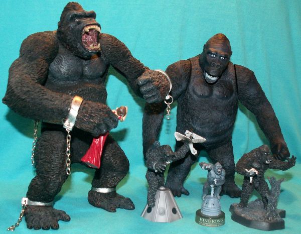 King Kong action figures by Konami
