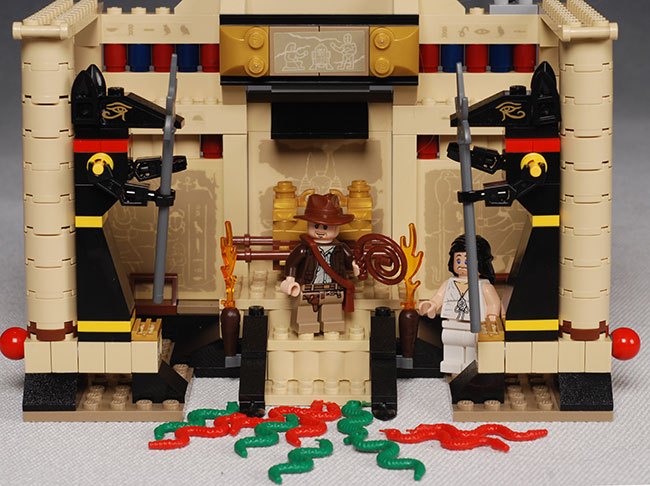 RARE Store Display Indiana Jones Legos Lot Temple Escape Lost Tomb Motorcycle