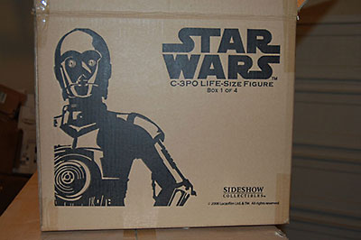 C-3PO Lifesize figure from Sideshow Collectibles