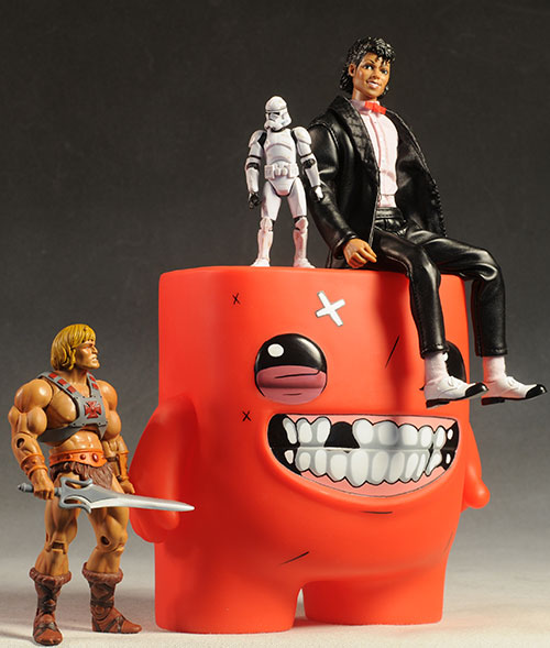 Super Meat Boy vinyl figure by Symbiote Studios