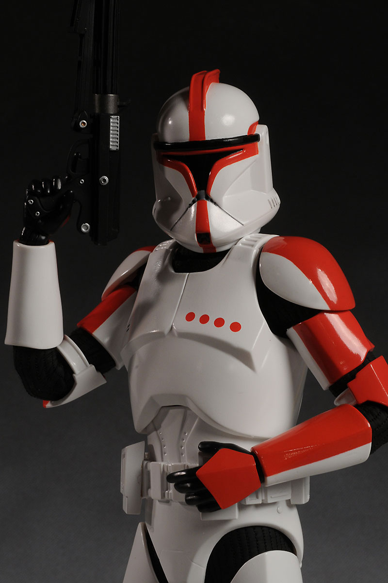Star Wars Clone Trooper Captain action figure Another Culture Collectible Review Michael Crawford, Captain Toy