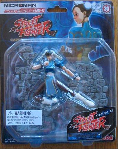 Microman Street Fighter action figures - Another Toy Review by