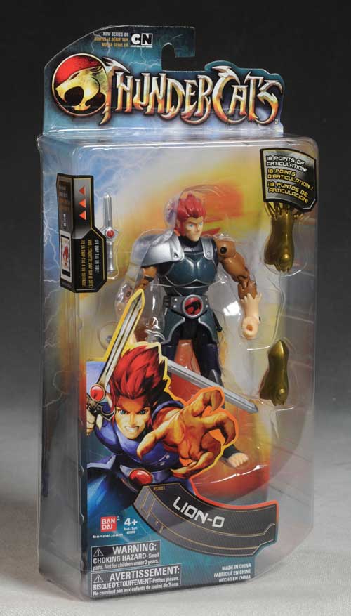 Lion-O Thundercats action figure by Bandai